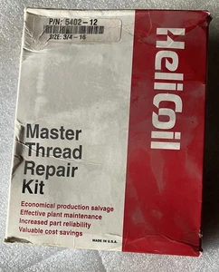Master Thread Repai Kit 3/4”-16  Helicoil Pn #5402-12 - Picture 1 of 3