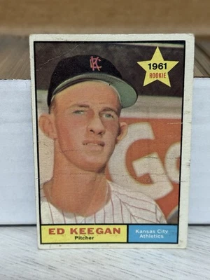 1961 ED KEEGAN TOPPS #248 ATHLETICS - Image 1 of 2