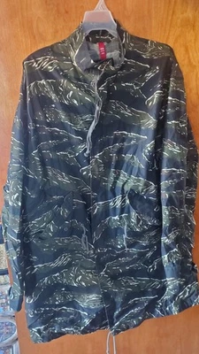 Chaqueta Parka Alpha Industries Para Hombre Rayas de Tigre Camuflada Cola de Pescado Defensor M59 Foto 1 de 4