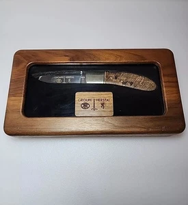 Browning Japan Model 10 Groupe Herstal Limited Edition 1/1500 Rare Pocket Knife - Picture 1 of 18