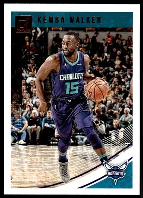 2018-19 Donruss Kemba Walker Charlotte Hornets #8 - Image 1 of 2