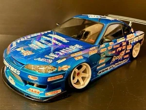 Reve D 1/10 RC Auto lackierte Karosserie Nissan S15 Silvia Wonder Taka Vinyl - Bild 1 von 14