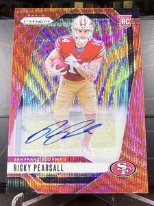 2024 Rocky Pearsall Panini Red Wave Prizm Rookie Auto #383 2/149 - Picture 1 of 2