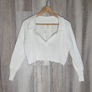 Top We The Free para mujer mediano tejido Darcy dobladillo crudo recortado Free People - Imagen 1 de 9