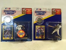 1991 Ken Griffey Jr SLU Starting Lineup Regular + Extended MLB Figure + Card MIB