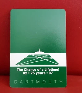Dartmouth College Playing Cards Complete "25 years" - Picture 1 of 4