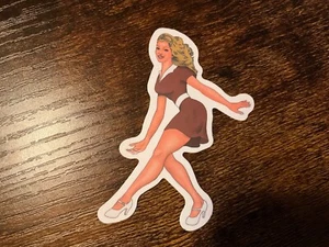 Motorcycle Sticker for Helmets or toolbox #6,435 Military Retro Pin Up Girls - Picture 1 of 1