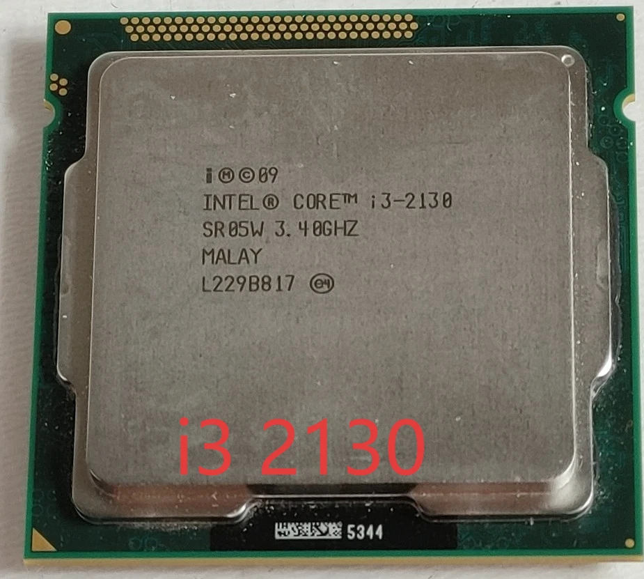 Intel Core i3-2130 3.4GHz Dual-Core SR05W CPU | Used, Tested & Working - Image 1 of 1