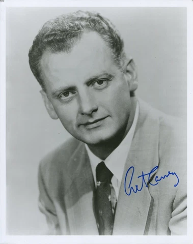 Art Carney The Honeymooners Harry and Tonto Oscar Winner Signed Autograph Photo Cover