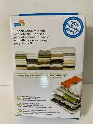 Paquete combinado de aspiradora Honey Can Do 5pk Super Storage (E) Foto 1 de 2