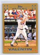 JOSE VALENTIN 2007 Topps Gold Parallel #183 New York Mets 0828/2007
