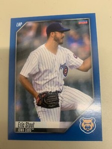Eric Stout Card 2022 Iowa Cubs Team Card
