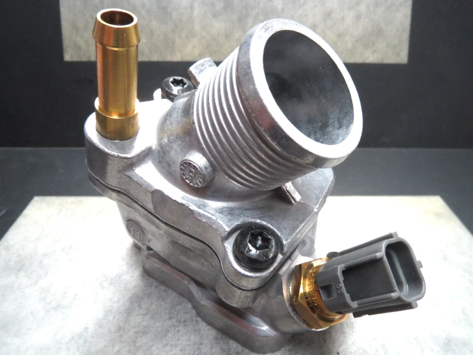 Conjunto de carcasa de termostato con sensor y junta para Volvo OEM - Hecho en Alemania Foto 1 de 4