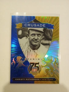 2014 Panini Hall of Fame Crusades Christy Mathewson #3 HOF - Bild 1 von 3