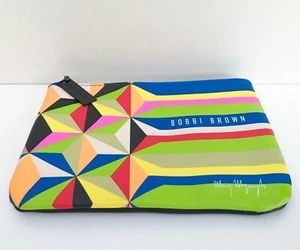1x Bobbi Brown x Morag Myerscough Limited Edition Makeup Zip Pouch Bag, New! - Picture 1 of 6