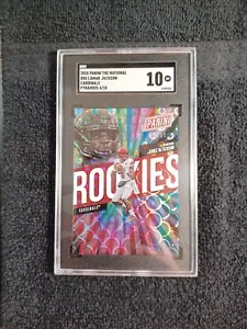 2018 LAMAR JACKSON (RC) 4/10 SGC 10 Panini The National #85 Pyramids ~1STB.org - Bild 1 von 6