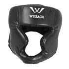 Boxing Headgear Protective Gear for Sparring Kickboxing Women Men Black Large