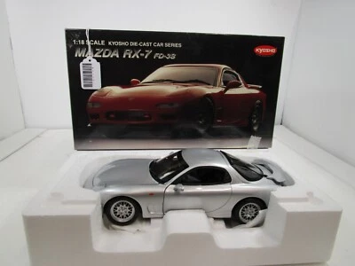 KYOSHO 1/18 PLATA 1995 MAZDA RX-7 FD-3S NUEVO EN CAJA IMPORTACIÓN *LEER* Foto 1 de 4