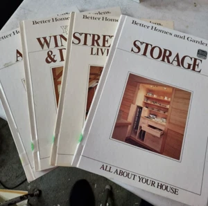 Better Homes and Gardens All About Your House Lot of 4 HC Books HC4 - Imagen 1 de 22