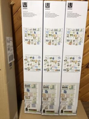 Lot Of 3 Umbra Hangup Picture Display 30 Clips Brand New - Image 1 of 3