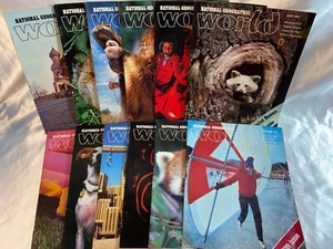 National Geographic World Magazine (For Kids) 1983 Vintage Back Issues - Picture 1 of 62