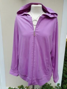 STYLE & CO SPORT Pink Naturecore Sport Normcore Sweat Coat Athleisure Jacket 2X - Picture 1 of 4