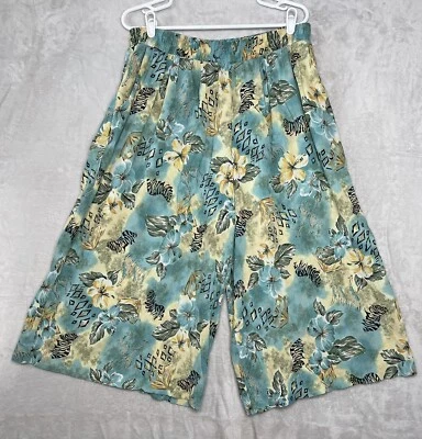 Koret culotte skort shorts No Size Tag 16 Waist Stretches To 23” See Photos - Image 1 of 4