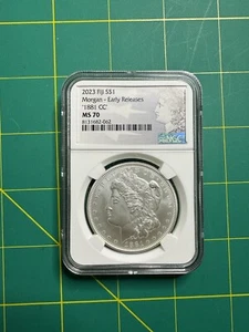 2023 Fiji Morgan - Early Release - “1881 CC” MS 70 NGC - Picture 1 of 2