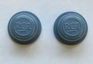 NEW, PAIR of RCA KNOBS for your RCA Drive In Movie Theater, Theatre Speakers - Picture 1 of 8