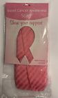BREAST CANCER AWARENESS SCARF Multi-Purpose, Pink Stripes - Show Your Support!