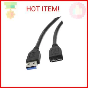 Seagate Genuine Black USB 3.0 Cable appx. 19"/ 0.5m long NEW - Picture 1 of 5