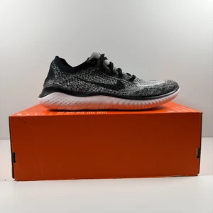 Nike Free RN Flyknit 2018 Schuhe Herren Größe 10 grau weiß schwarz Laufen 942838 101 - Bild 1 von 10