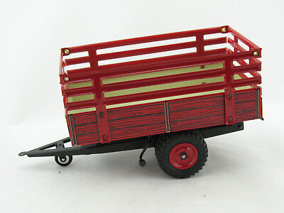 Blechspielzeug - Traktor Anhänger Kipper Mit Gitteraufbau Von KOVAP 0431 • 24.90€