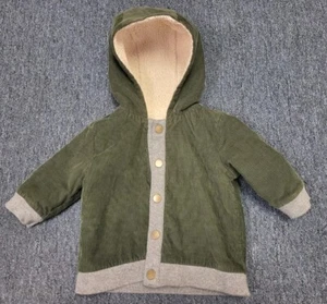 Hanna Andersson Toddler Jacket 12-18M (75cm) Sherpa Lined Corduroy - Picture 1 of 5