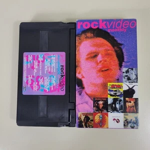 Vtg VHS Rock Video Monthly January 1995 Alternative Oasis The Cult Tested 90s - Picture 1 of 6