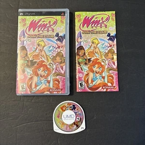 Winx Club Join The Club PSP COMPLETE with Manual Tested Working Video Game CIB - Picture 1 of 8
