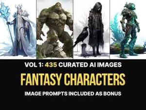435 AI Art Fantasy Character Images | Curated Graphics, Styles & Inspiration - Picture 1 of 7
