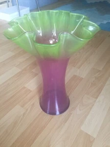 Glasvase 40 cm, mit dem Farbverlauf  - Bild 1 von 3