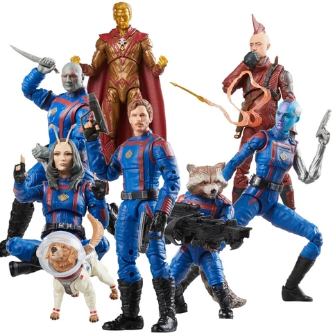 Hasbro Marvel Legends Series Guardians of the Galaxy Cosmo Build-a-Figure Bundle Cover