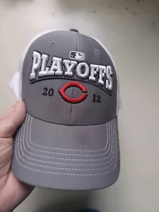 Forty Seven Brand Playoffs 2012 Cincinnati Reds Baseball Cap/Mütze SIEHE FOTOS - Bild 1 von 10