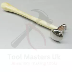 Jewelers Chasing Hammers Jewelry Metalwork Dome face Hammer 34mm Bowed Face - Picture 1 of 1