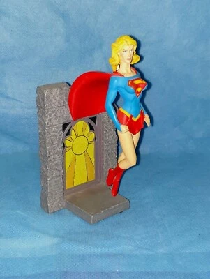 DC DIRECT SUPERGIRL MINI STATUE BY BRUCKNER COLD CAST PORCELAIN - Image 1 of 4