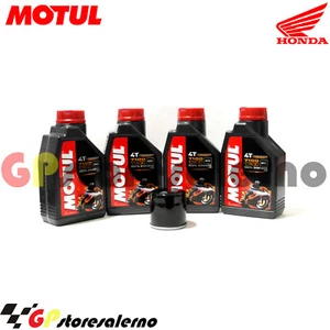 OIL CUTTING + FILTER MOTUL 7100 10W30 HONDA 1300 VT CSA SABRE 2011 - Picture 1 of 1