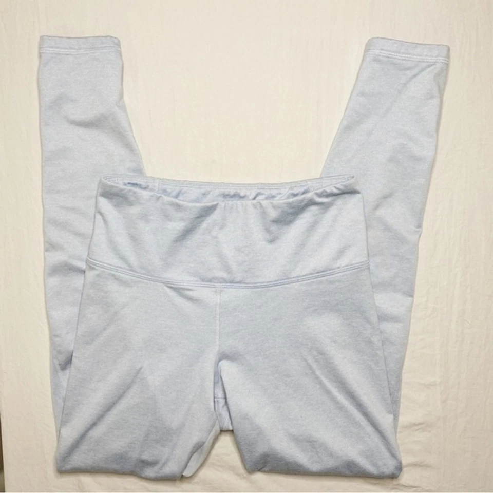 Old Navy Active Cozecore Leggings Light Blue Gorpcore Outdoor Size Medium - Image 1 of 4