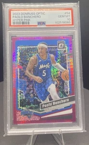 Paolo Banchero 2023 Panini 54 Optic-Hyper Pink Orlando Magic PSA 10 - Picture 1 of 2