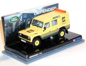 Land Rover Defender 110 AA  in OVP mit Acrylhaube 1:43 Corgi - Picture 1 of 1