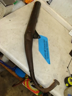 Honda MB5 MB50 1982 scooter motocicleta OEM sistema de tubo de escape silenciador Foto 1 de 4