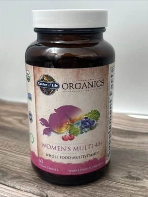 Garden of Life Organics Women's Multi 40+ 60 Tablets Womens Multivitamin - Image 1 of 4