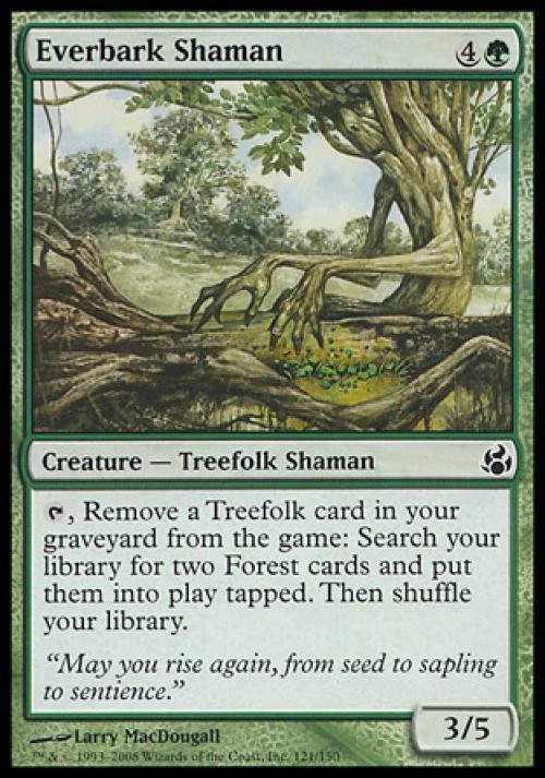 Everbark Shaman - Medium Play MTG Morningtide - Image 1 of 1