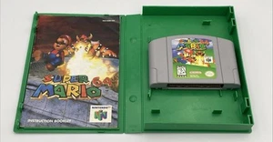 Super Mario 64 mit Handbuch N64 Original Cartridge getestet - Bild 1 von 9